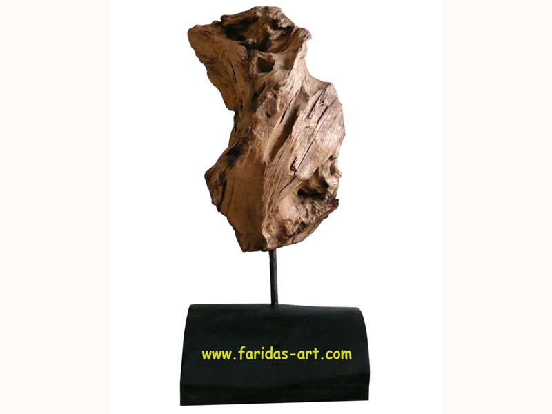 Hiasan dari Akar Fosil-Natural
